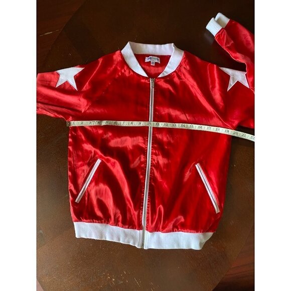 Rebel Athletics Women's RCA Cheerleading Red Jacket - AS - Picture 9 of 12